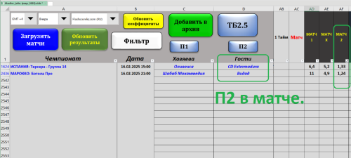 + + П2 в матче - на 16.02.2025 - по стратегии №3 табл. Макбет.PNG